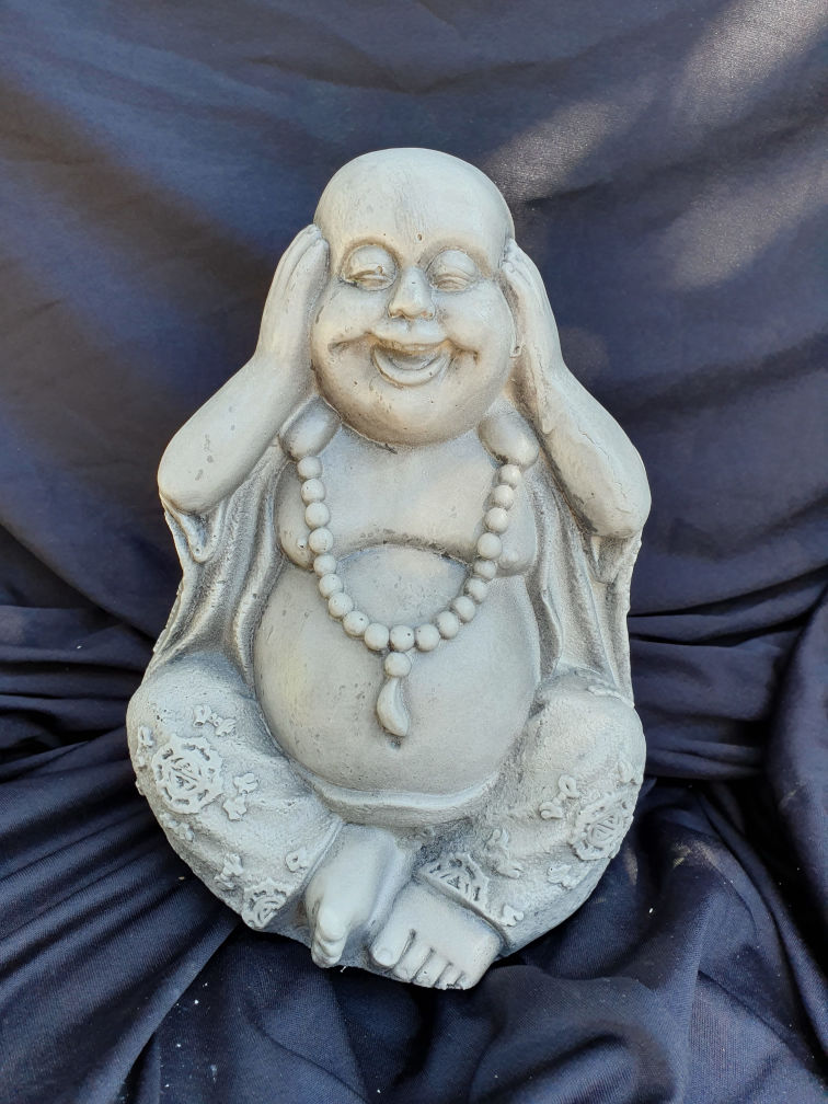 Boeddha horen kleur gris